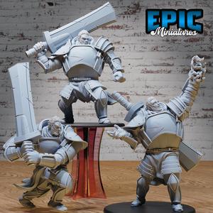 Fire Giant Set ‧ DnD Miniature ‧ Tabletop Miniatures ‧ Gaming Monster ‧ 3D Model ‧ RPG ‧ DnDminis ‧ STL FILE
