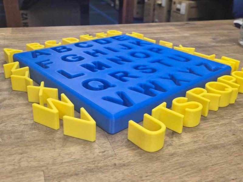 Alphabet Puzzle Toy Toddler Preschool Kindergarten