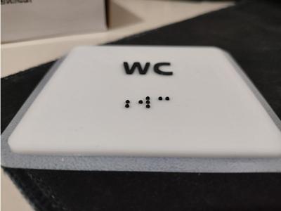 Tactile Braille Signs – ADA Compliant