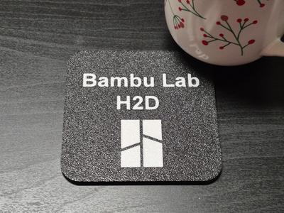 Bambu Lab H2D Coaster