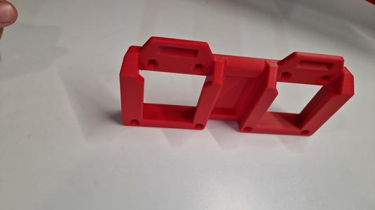 Parkside 20V double battery wall-mount holder