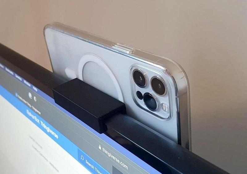 Continuity Camera iPhone Holder (for LG 24UD58-B)