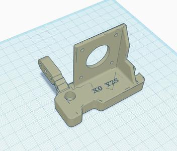 BMG V6 Volcano BLTouch Mount for Sidewinder X1
