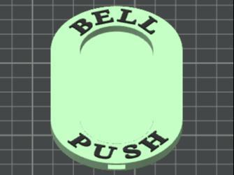 Byron Wireless Doorbell Push Surround