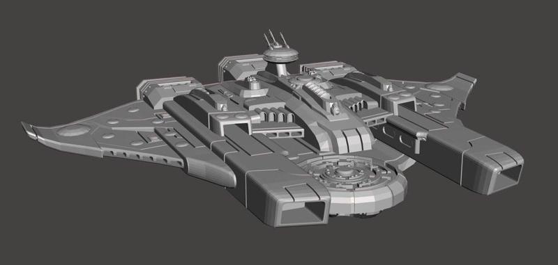 Tau Or'es El'leath (Custodian) Class Battleship