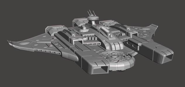Tau Or'es El'leath (Custodian) Class Battleship