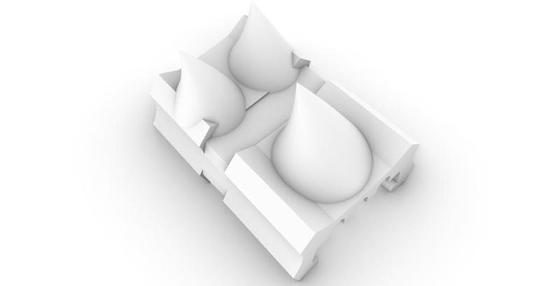 Horned Motor Wire Guard/Separator