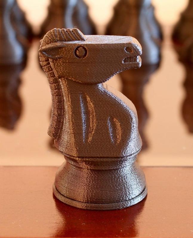 knight and rook for Staunton-ish Chess Set