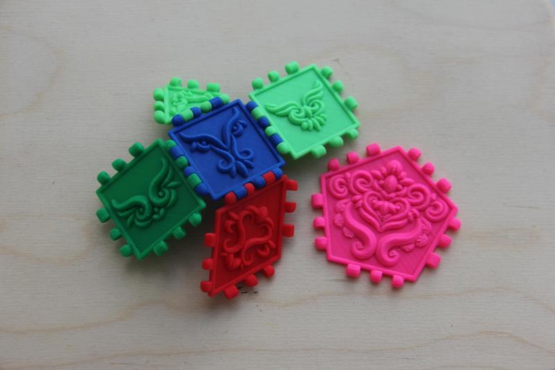 Poly panels - ornament 2