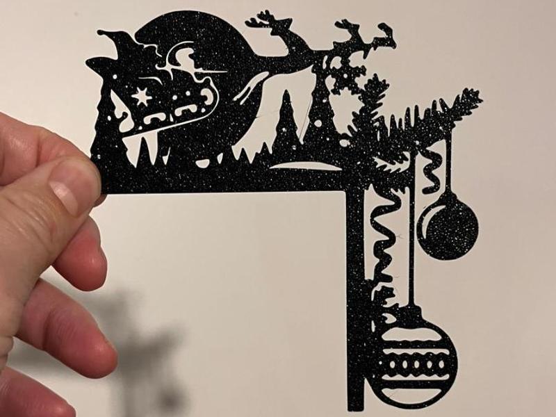 Corner Door For Christmas