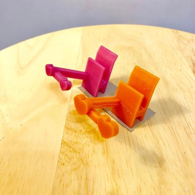 Jewelry hanging arm hook