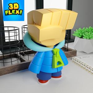 Hand Fist with 3D Flexi Body