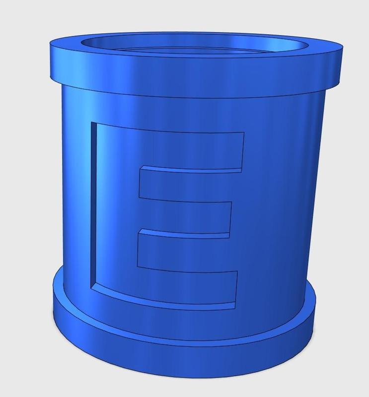 Mega Man E Tank Cup Holder