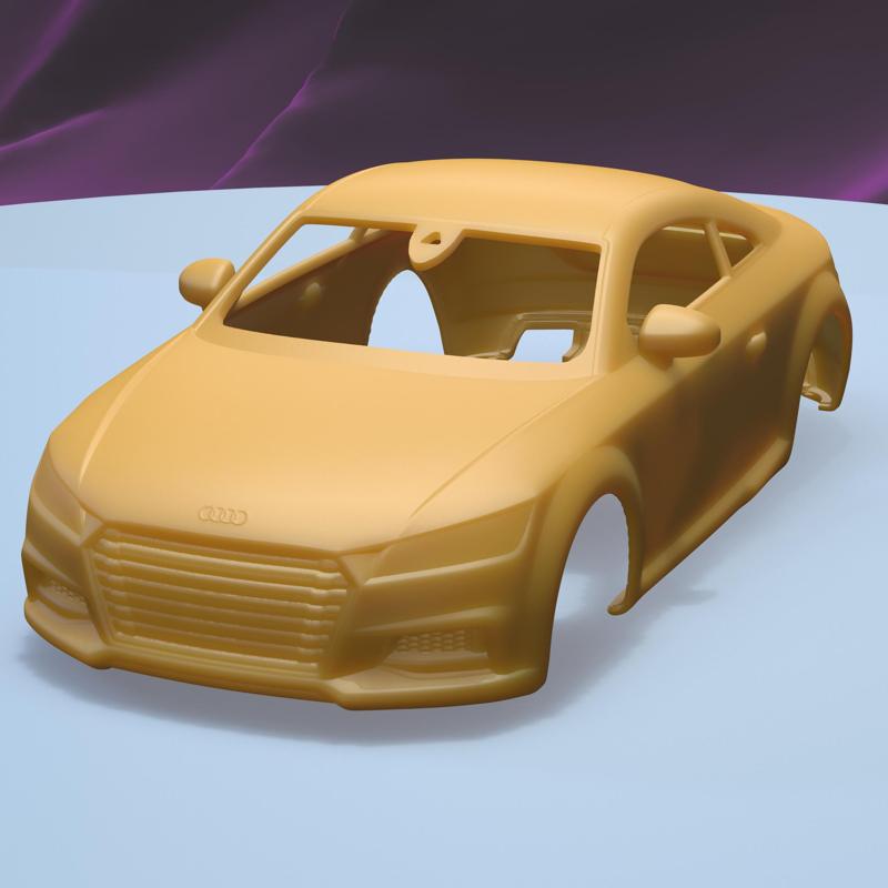 AUDI TTS COUPE 2015 (1/24) printable car body