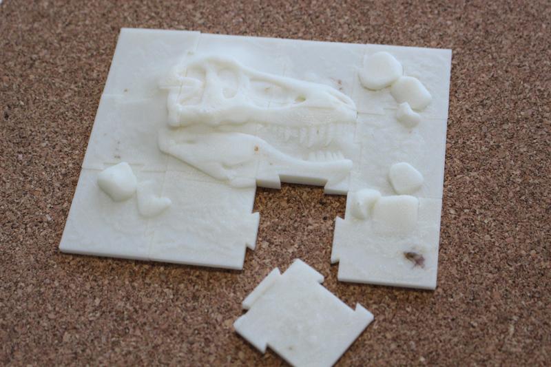 Jigsaw "Paleontology" (12 pieces)