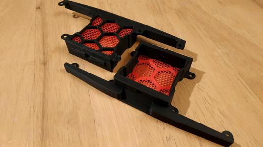 Voron 2.4 "meshed" Skirt - FAN support