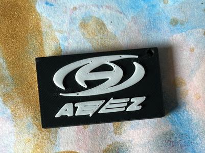 AE/EZ Logo Keychain
