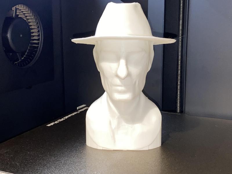 Bust of J Robert Oppenheimer