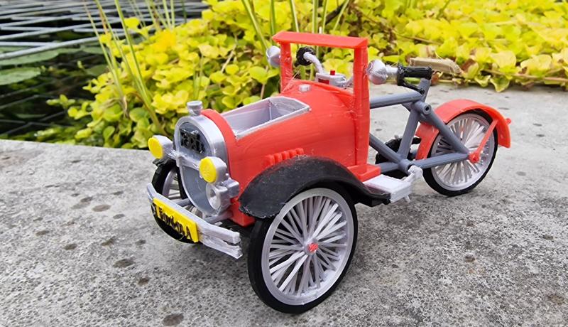 Tricycle Ford model A (model 1 of 5) designer Ed van der Heijden.