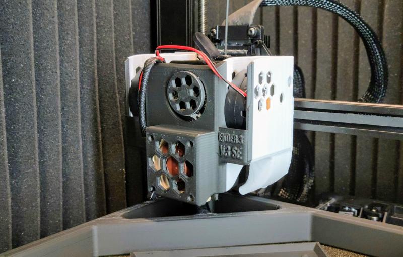 Fan Mount for Ender 3 V3 SE 3D Printer