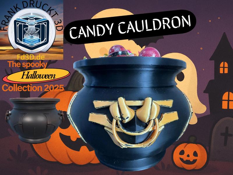 Candy Cauldron - Halloween Candy Bowl