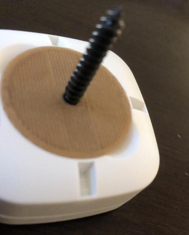 Ecobee Wall Mount, Screw-in Sensor Plate