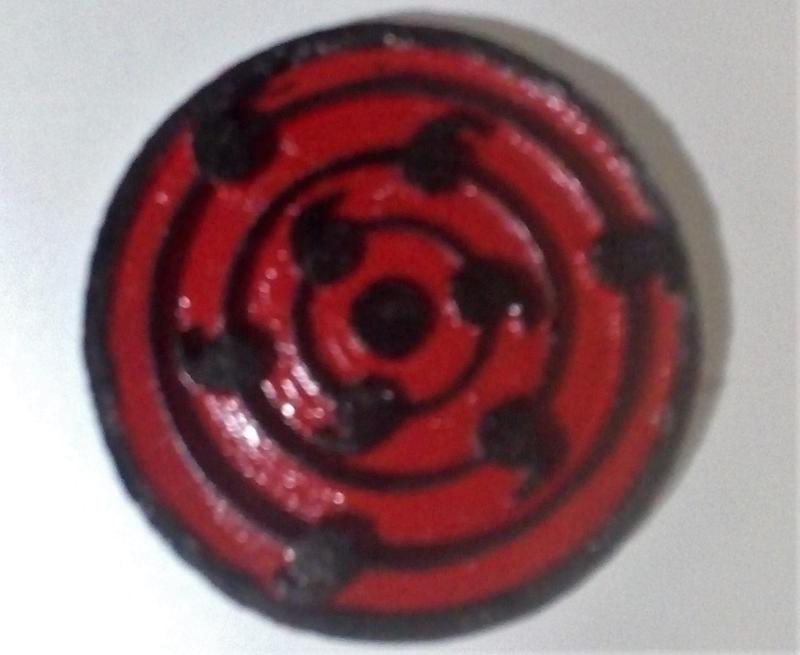The Juubi Rinnegan for Keychain or Pendant