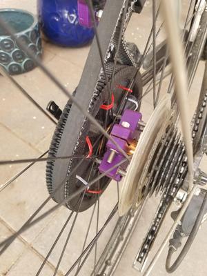 Hub Clamp for DIY ebike