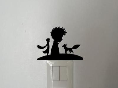 Decor little prince and fox