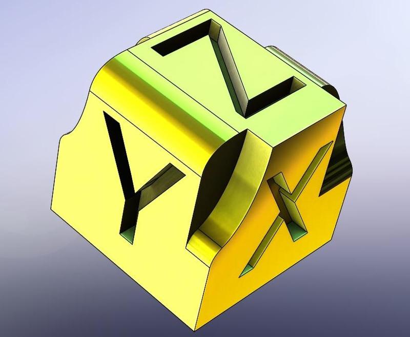 醜醜的方塊 XYZ Ugly Cube 