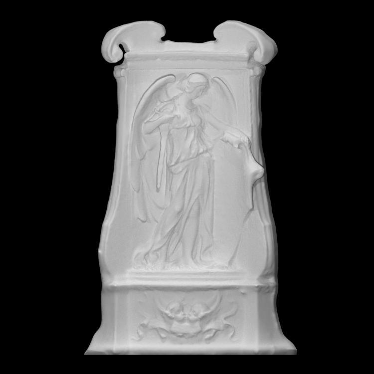 Tombstone with an angel