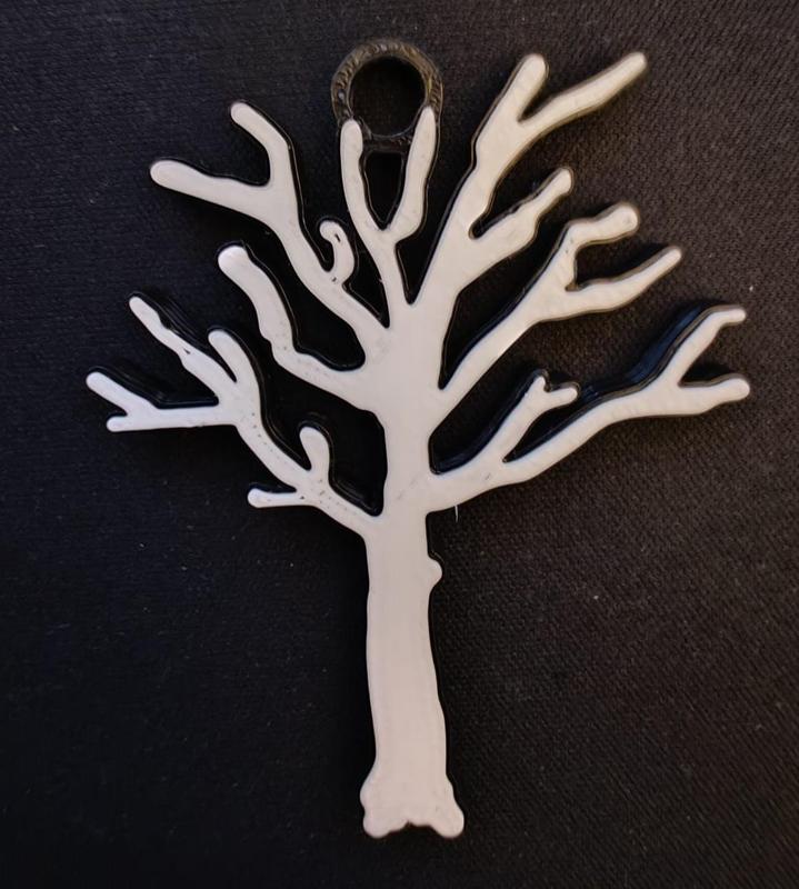 XXXTentation tree keychain