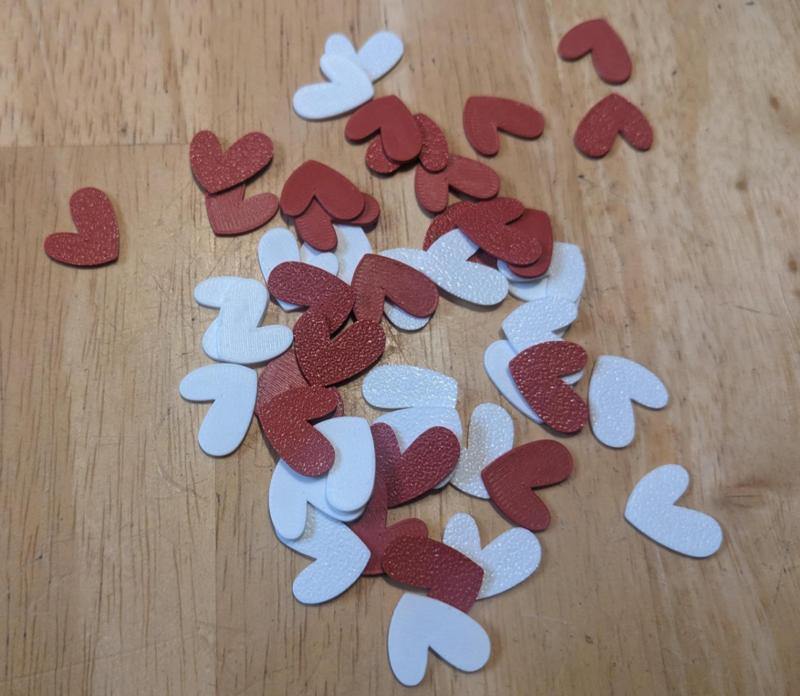 Cutesy Heart Confetti