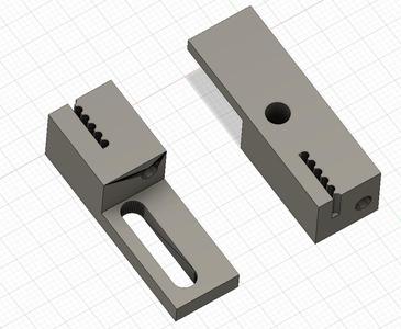 Anet A4 GT2 belt holder improved