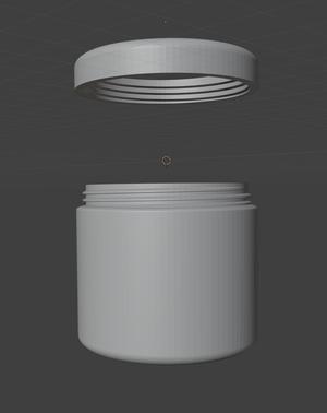 Jar with Lid