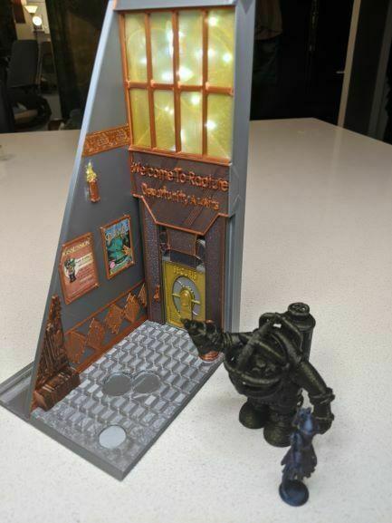 Bioshock Bookshelf Bookend Insert