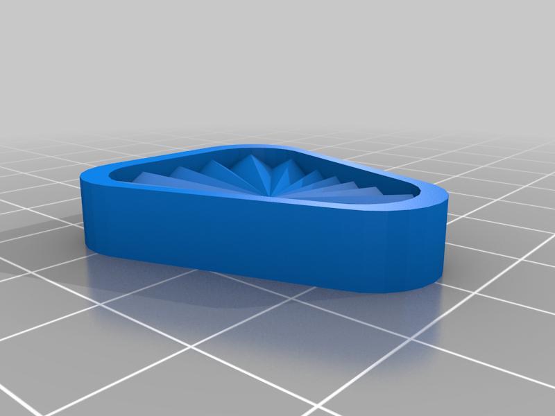 Flipper insert flèche triangle pinball (fraise12MM)