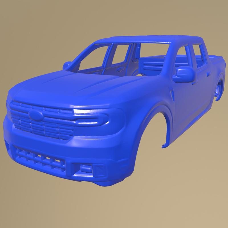 Ford Maverick Lariat 2022 PRINTABLE CAR BODY