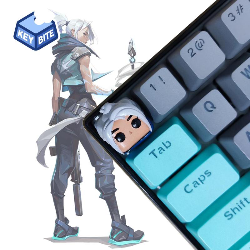Jett - Valorant keycap for Mechanical Keyboard with Cherry MX Stem