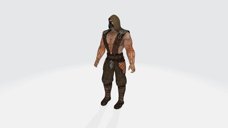 Mortal kombat Tremor - 3d model