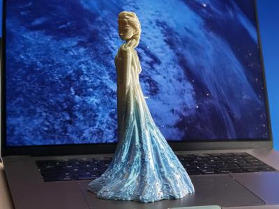 Elsa Princess One-Piece Model