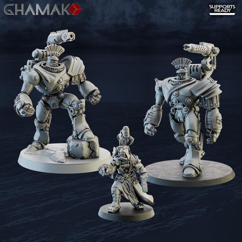 Martian Cult Iron Golems