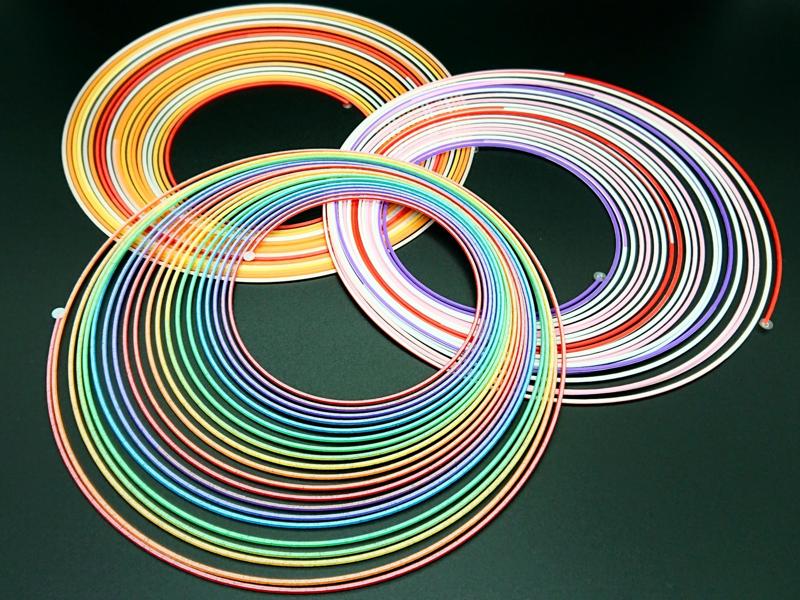 Multicolor Gradient Hexagonal Filament