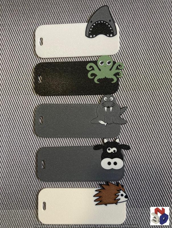 Cute Animal Bag Tags