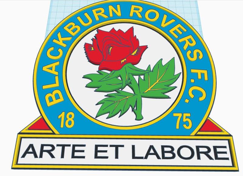 Blackburn Rovers 22cm and 29cm Wall Hung Plaques with Keyhole