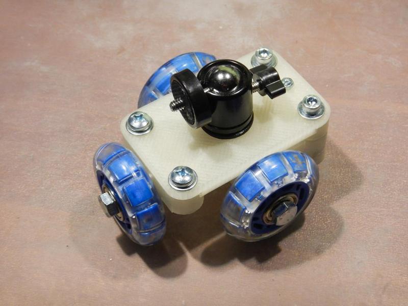 Slider on wheels.