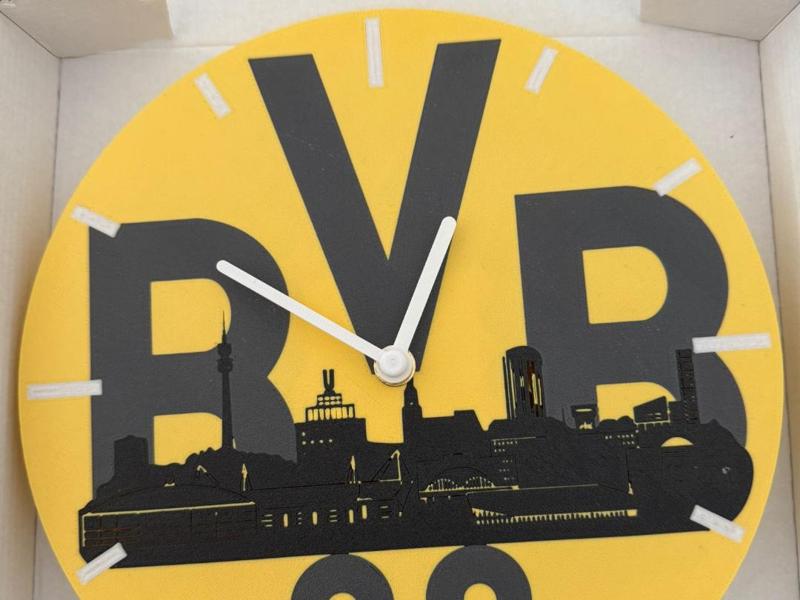 Dortmund Skyline Clock
