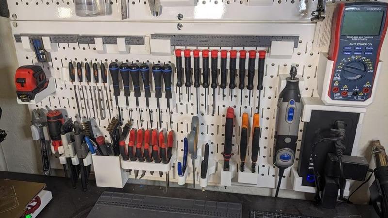 Pegboard Tool Mount System