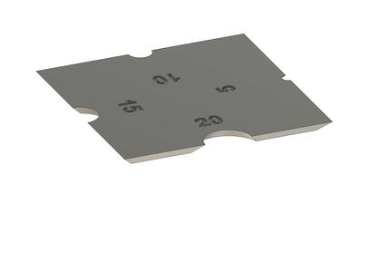 5mm 10mm 15mm 20mm clay bead former with numbers