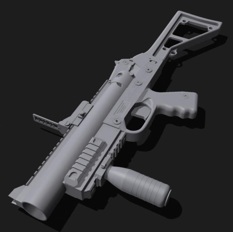 GL-06 PBR Grenade-Launcher ( Prop Gun ) 1/1 Size